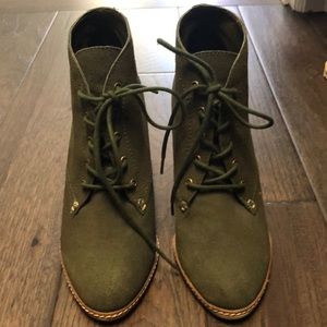 Army green boots 8.5